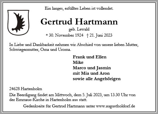 Gertrud Hartmann