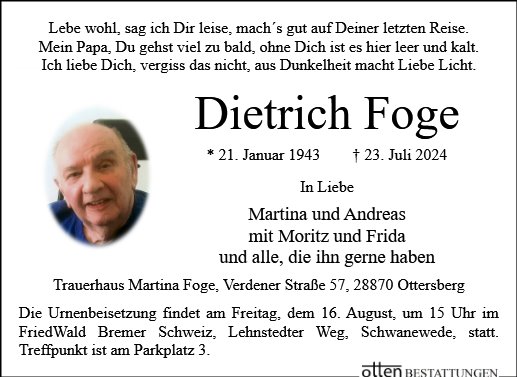 Dietrich Foge