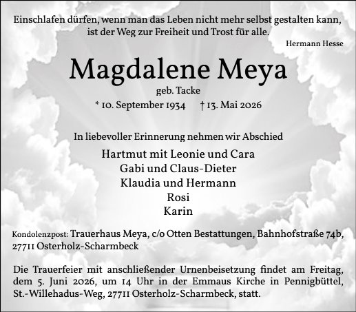 Magdalene Meya