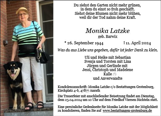 Monika Latzke