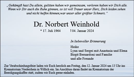 Norbert Weinhold