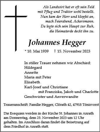 Johannes Hegger
