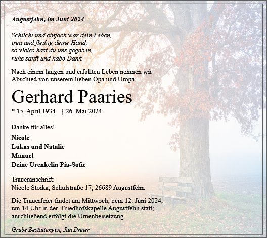 Gerhard Paaries