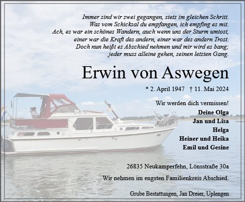 Erwin von Aswegen