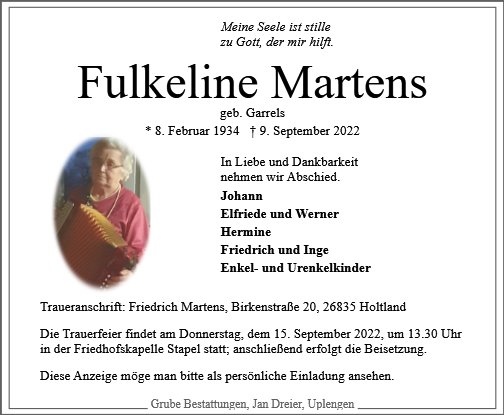 Fulkeline Martens