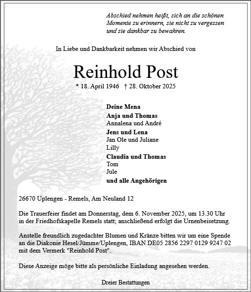Reinhold Post
