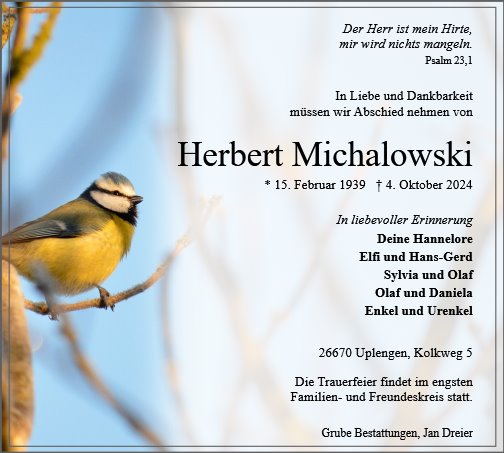 Herbert Michalowski