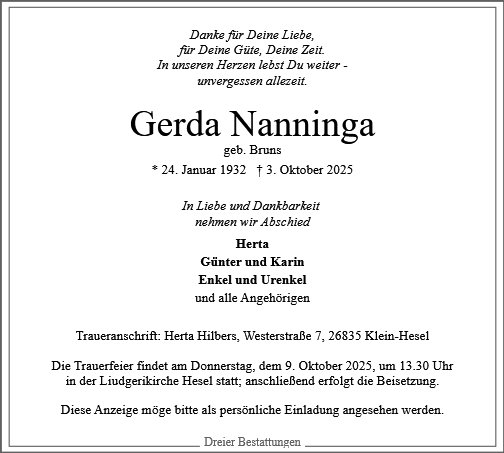 Gerda Nanninga