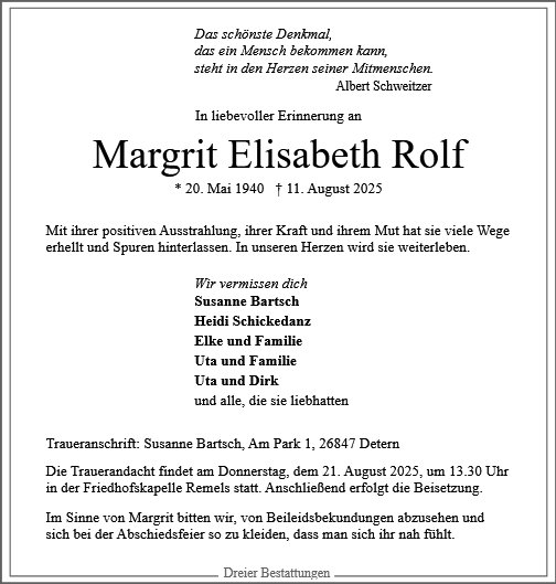 Margrit Rolf