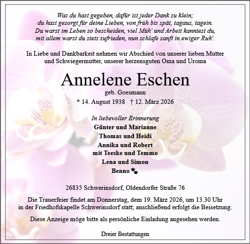 Annelene Eschen