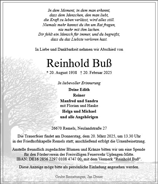 Reinhold Buß