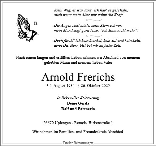 Arnold Frerichs