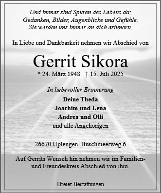 Gerrit Sikora