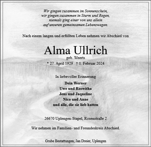 Alma Ullrich