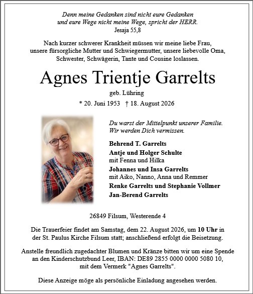 Agnes Garrelts