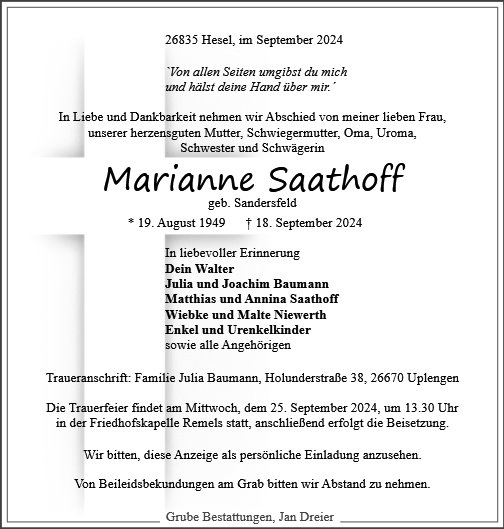 Marianne Saathoff