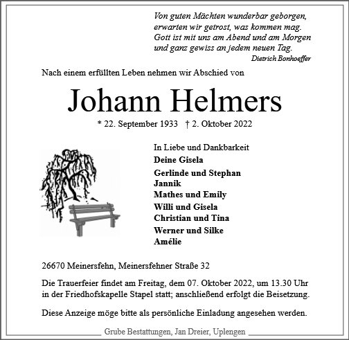 Johann Helmers