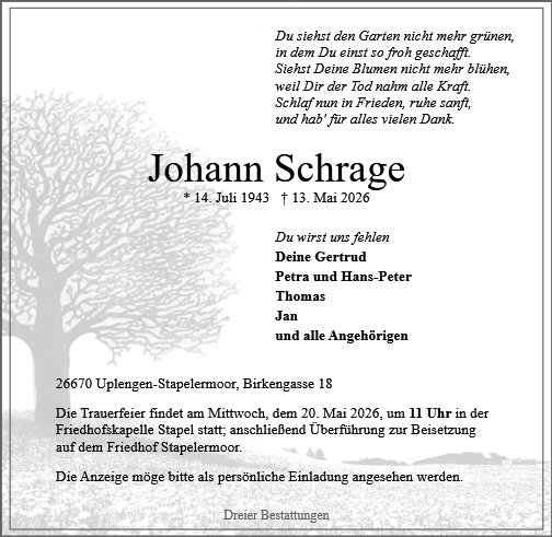 Johann Schrage