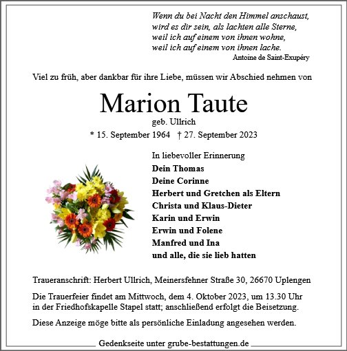 Marion Taute