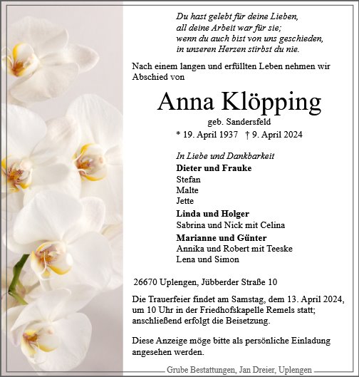 Anna Klöpping