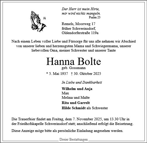 Hanna Bolte