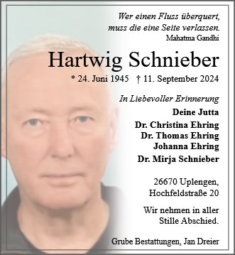 Hartwig Schnieber