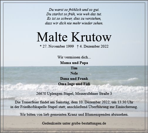 Malte Krutow