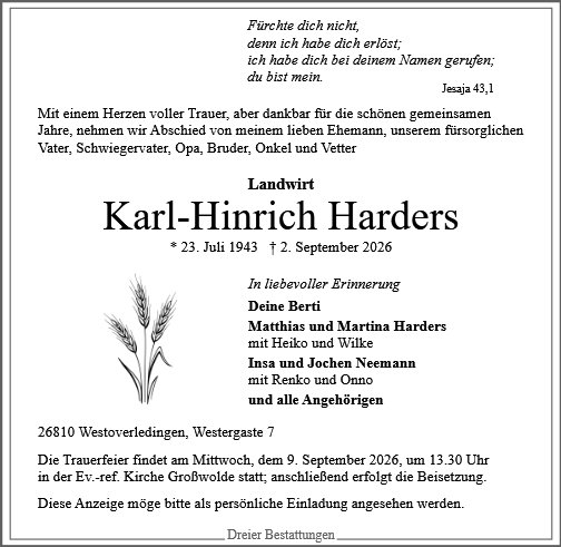 Karl Hinrich Harders