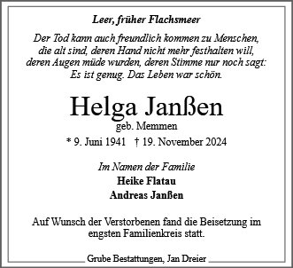 Helga Janßen