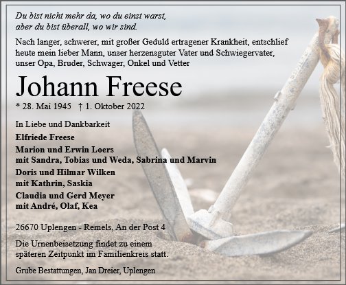 Johann Freese