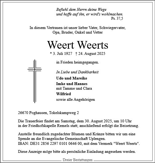 Weert Weerts