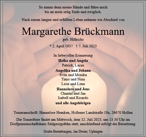 Margarethe Brückmann