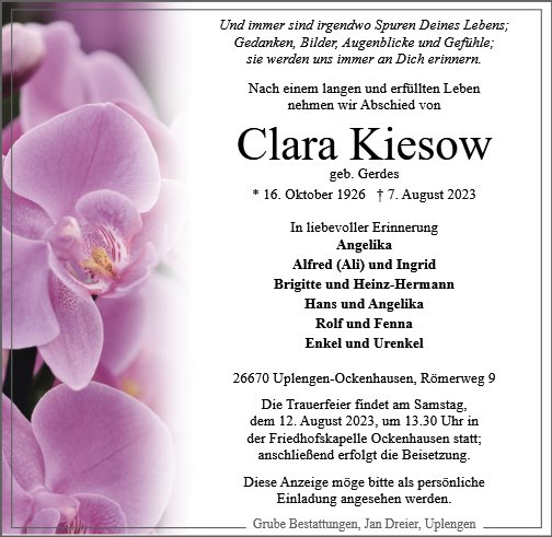 Clara Kiesow