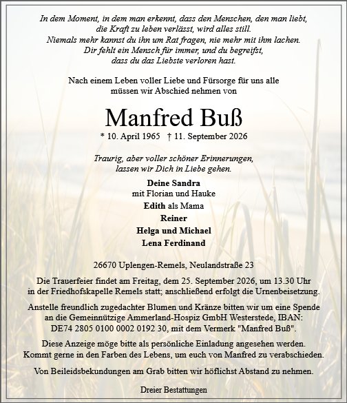 Manfred Buß