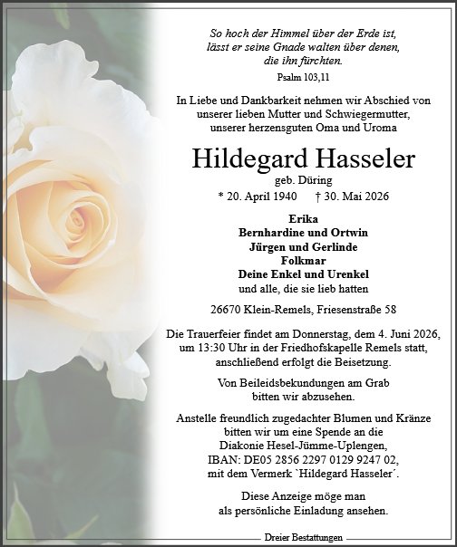 Hildegard Hasseler