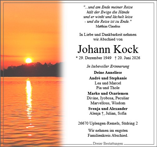 Johann Kock
