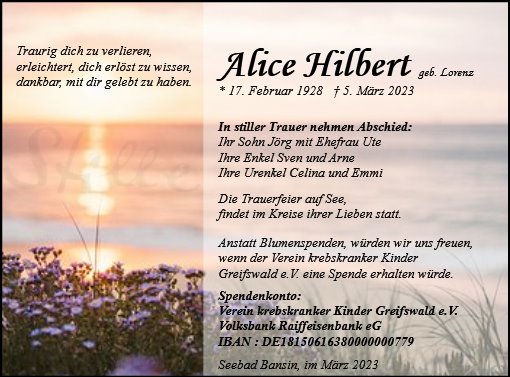 Alice Hilbert