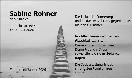 Sabine Rohner