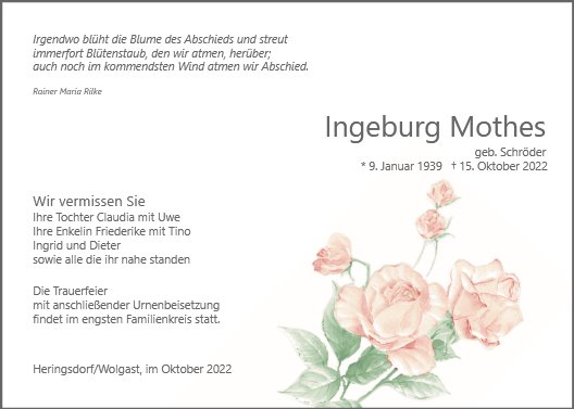 Ingeburg Mothes