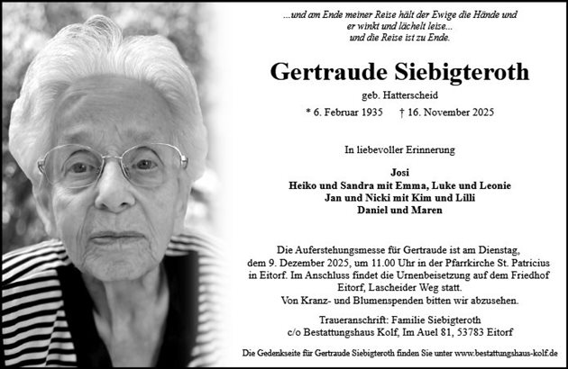 Gertraude Siebigteroth