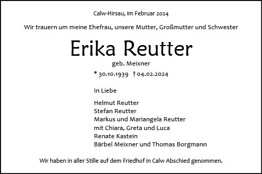Erika Reutter