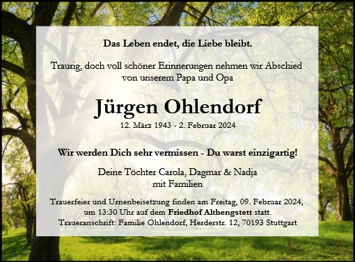 Jürgen Ohlendorf
