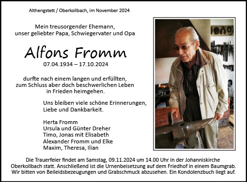 Alfons Fromm