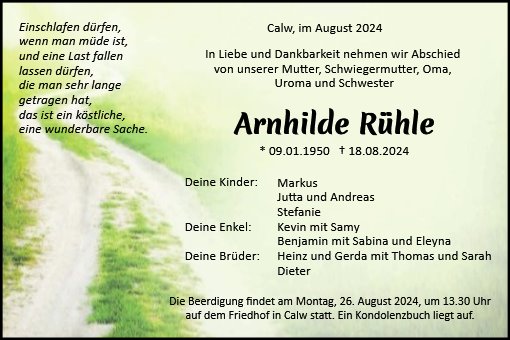 Arnhilde Rühle