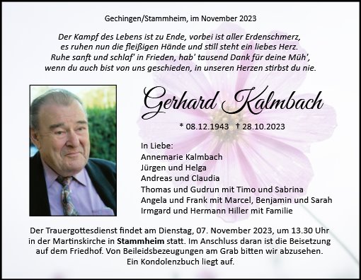 Gerhard Kalmbach