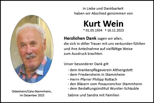 Kurt Wein