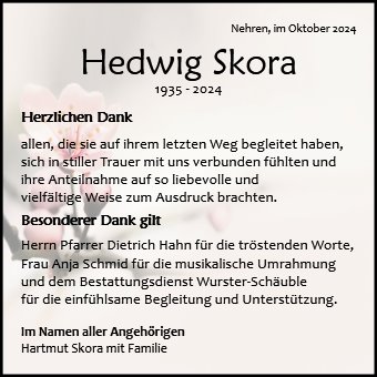 Hedwig Skora