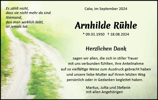 Arnhilde Rühle