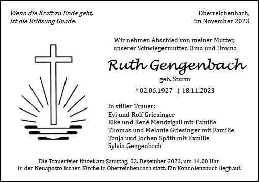 Ruth Gengenbach