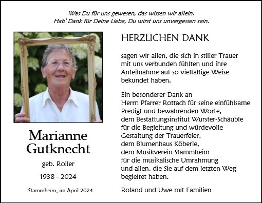 Marianne Gutknecht